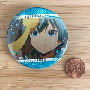 Rare assassination classroom can badge
